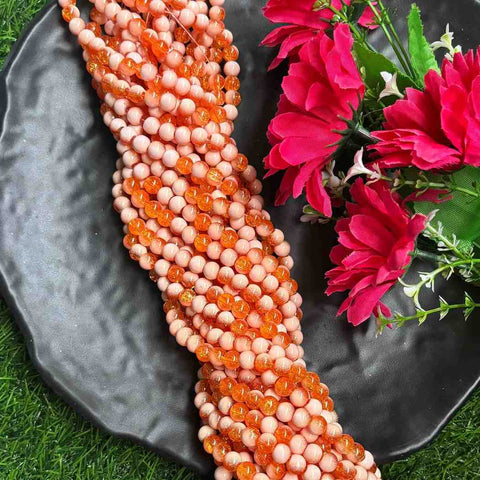 Crackle Beads D21 - 1 Line