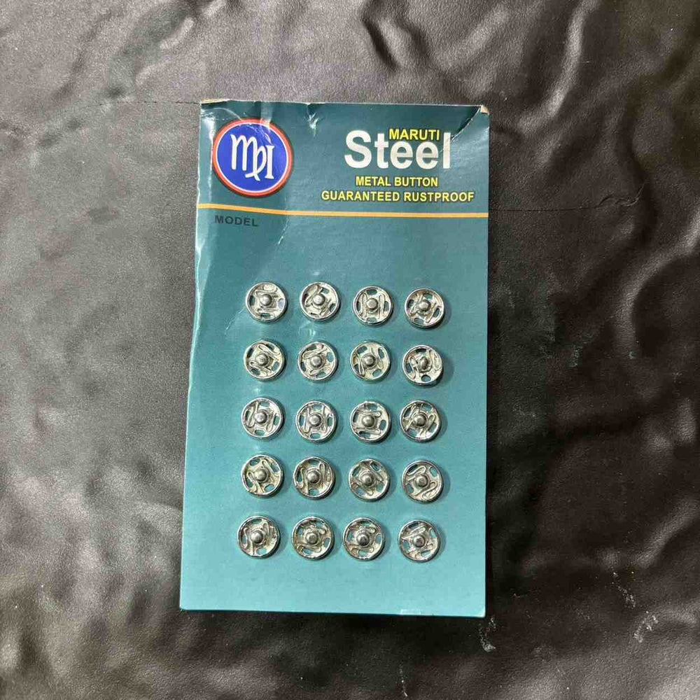 Metal Press Button - 1 Sheet