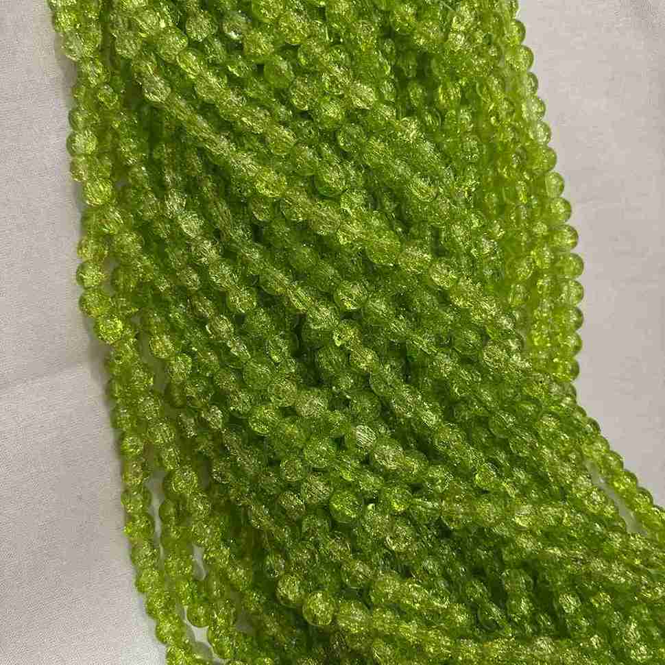 Crackle Beads D8 - 1 Line