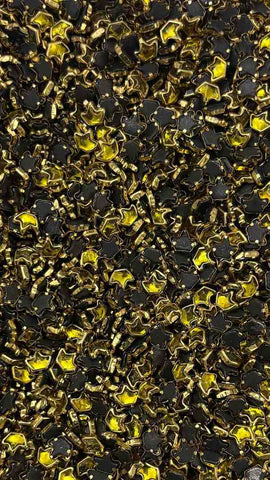 Yellow Crown Glossy Stones