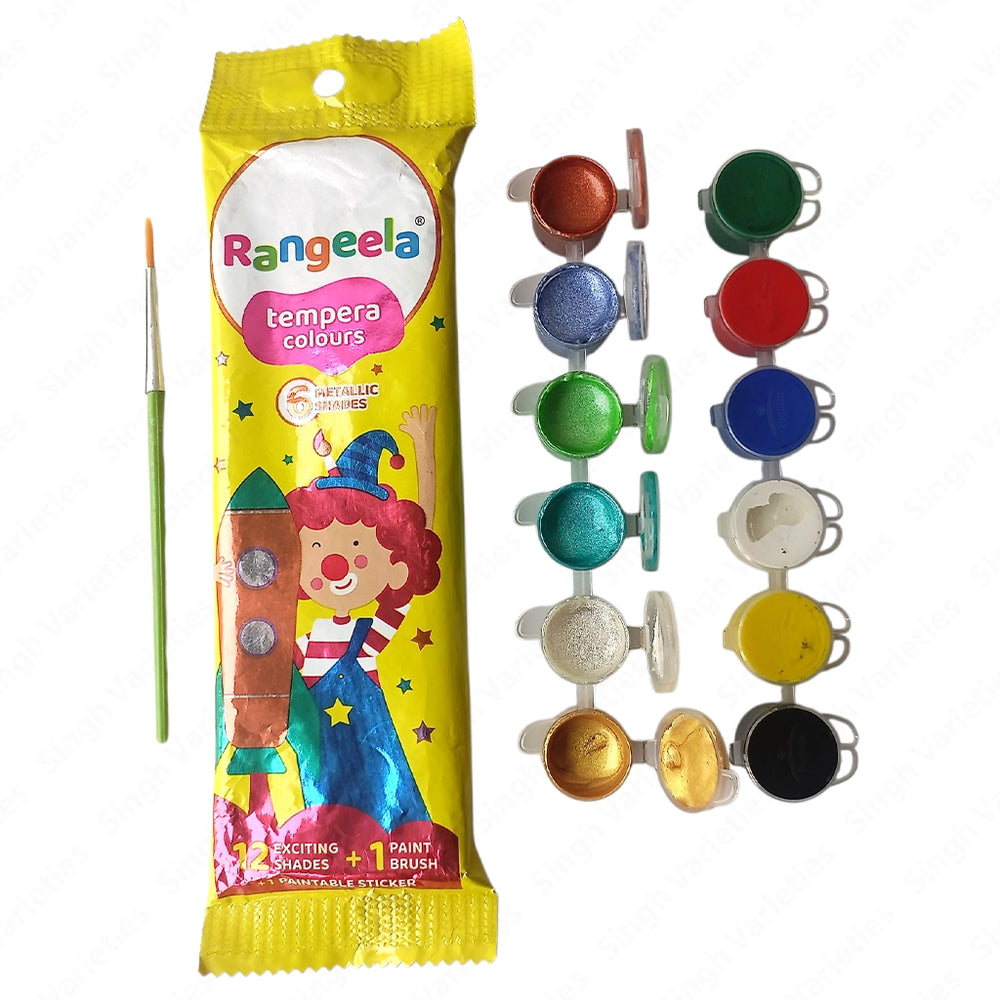 Rangeela Tempera Colors - 1 Pack
