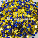 4 x 4 Square Foil Stone - 10 gm