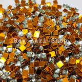 4 x 4 Square Foil Stone - 10 gm