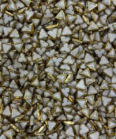 Ceramic Pearl 6 x 6 Triangle - 10gms