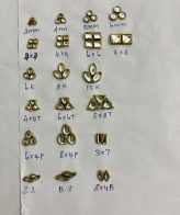 All Shapes White Stone [ 20 Shapes ] - 10 gm
