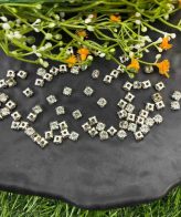 Round White Crystal - 10 Gm - 28ss