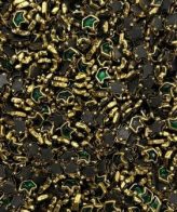 Dark green crown glossy stones for Aari work and silk thread designs