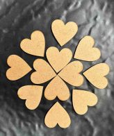 Heart MDF - 5Pieces