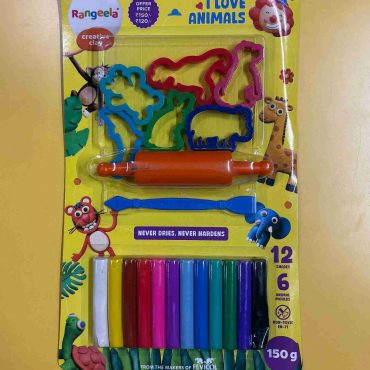 Clay 12 Shades Each - 150 gms