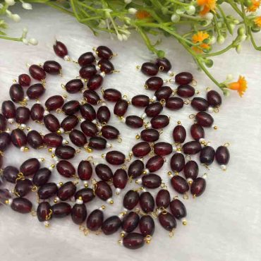 Maroon 4 x 7 Oval Hanging - 1 Pk