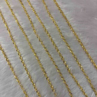 Anti Turnised gold chain - 1 M