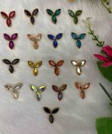 6 x 12 Eye Crystal - 1 Piece - Dark Blue